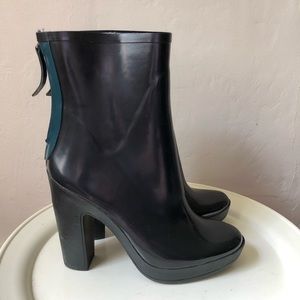 Zara Heeled Rain Boots
